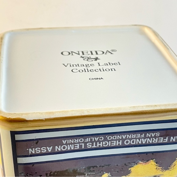 Oneida Vintage Label Collection Canister Silver Moon - Picture 12 of 12